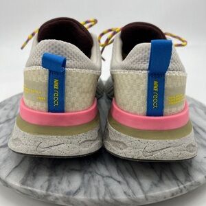 Nike Mens 10.5 Running Shoes React Infinity Run FK 3 Sail Light Bone FJ7068-120